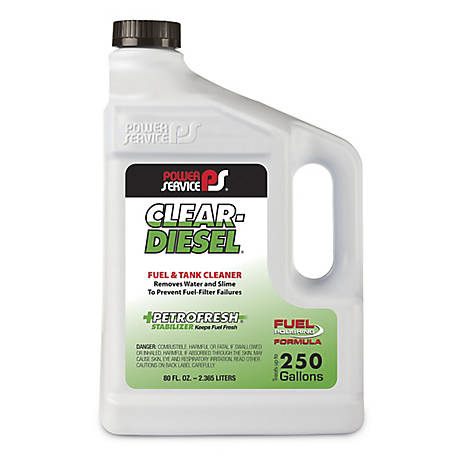 Clear Diesel Fuel & Tank Cleaner